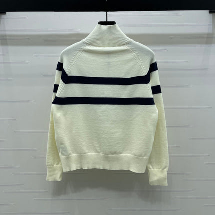 CHANEL 25S STAND-COLLAR CARDIGAN 282