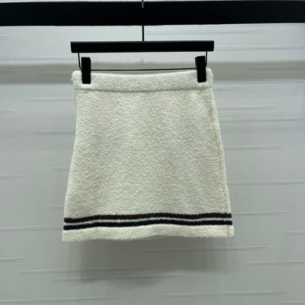 CHANEL 25S KNITTED MINI SKIRT 285