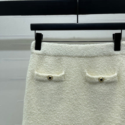 CHANEL 25S KNITTED MINI SKIRT 285