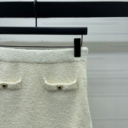 CHANEL 25S KNITTED MINI SKIRT 285