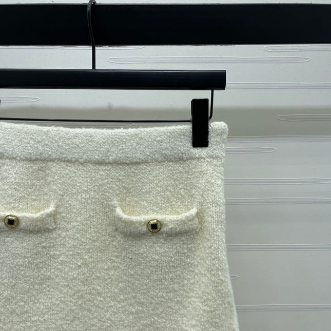 CHANEL 25S KNITTED MINI SKIRT 285