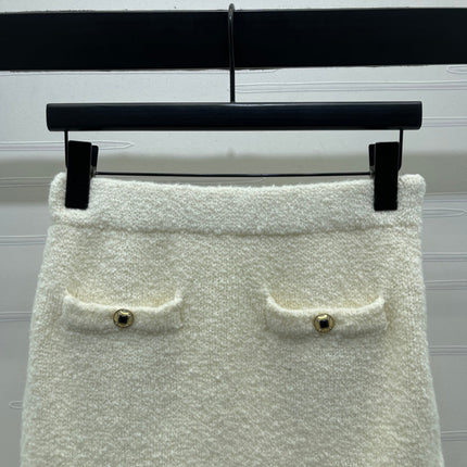 CHANEL 25S KNITTED MINI SKIRT 285
