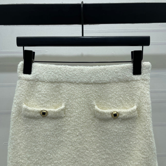 CHANEL 25S KNITTED MINI SKIRT 285