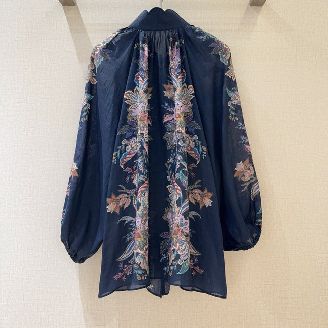 Zimmermann 25 Blouse Linen Silk 026