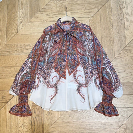 Zimmermann Blouse 25 Linen Silk 028