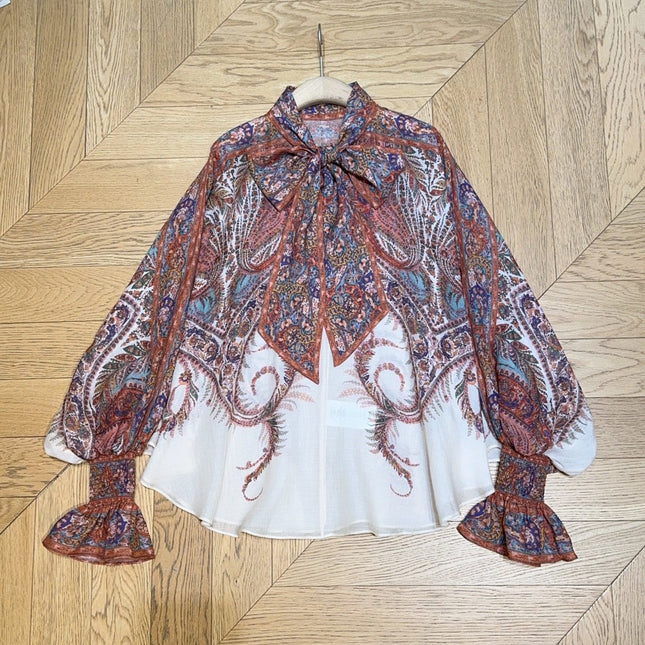 Zimmermann Blouse 25 Linen Silk 028