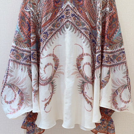 Zimmermann Blouse 25 Linen Silk 028