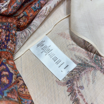 Zimmermann Blouse 25 Linen Silk 028