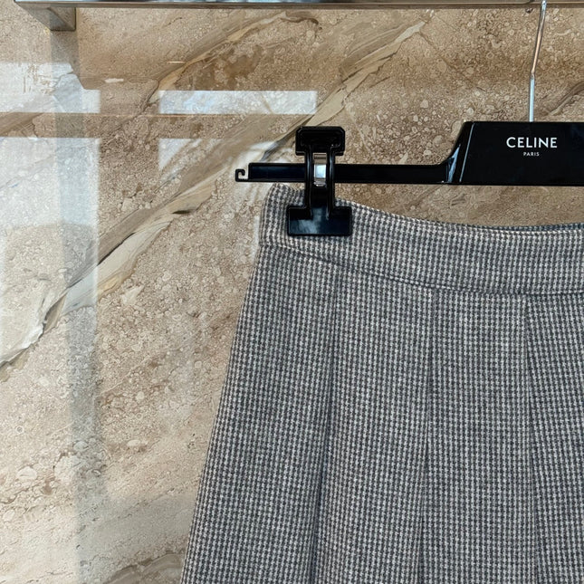 CELINE 25S PLEATED SKIRT 0086