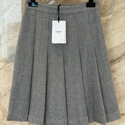 CELINE 25S PLEATED SKIRT 0086