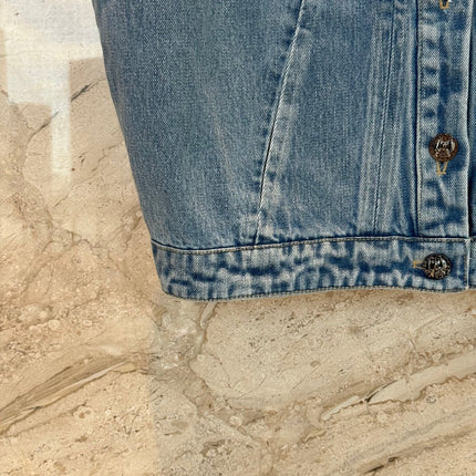 CHANEL 25S SLEEVELESS DENIM VEST 391