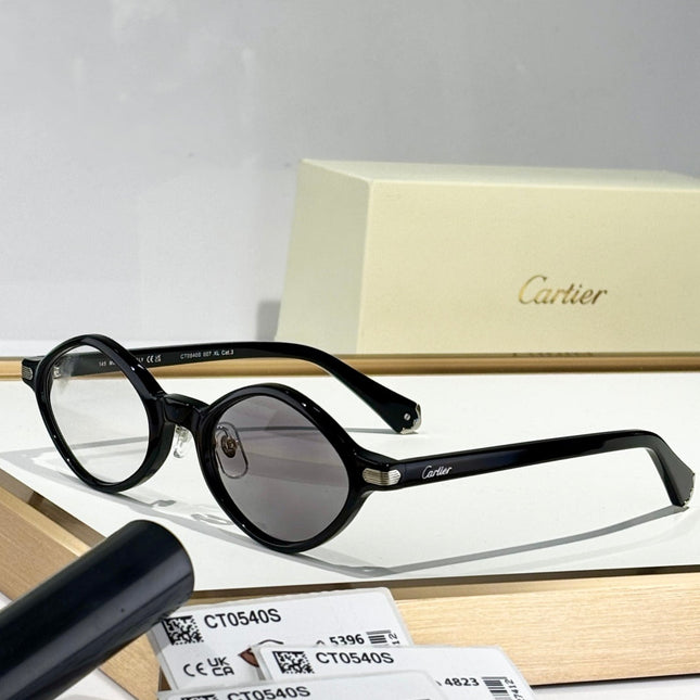 PREMIÈRE GEOMETRIC FRAME SUNGLASSES CT0540S IN ACETATE