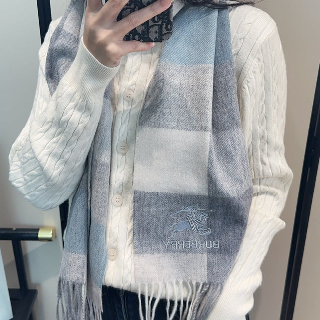 BURBERRY 25S SCARF 180 CM IN CASHMERE 935733