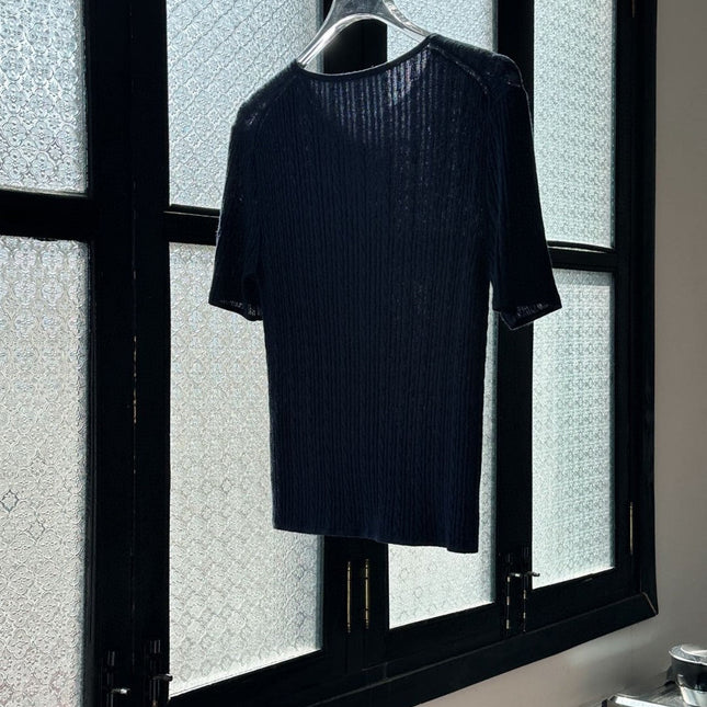 LP SHORT-SLEEVE KNIT TOP STYLE 34