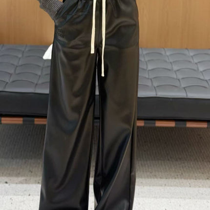 MIUMIU LEATHER PANTS STYLE 500