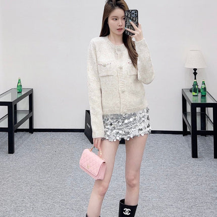 CHANEL 25S KNIT CARDIGAN 400