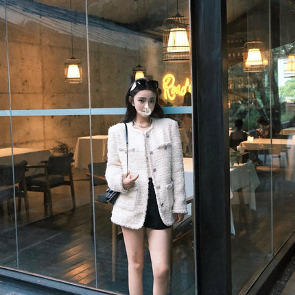 CHANEL 25S ROUND-NECK KNIT CARDIGAN 378