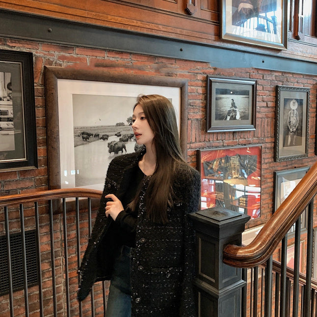 CHANEL 25S ROUND-NECK KNIT CARDIGAN 377