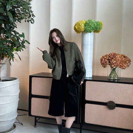 CHANEL 25S BOMBER JACKET 424