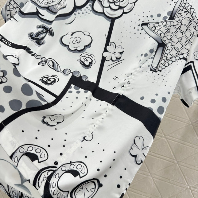 CHANEL 25S SHORT-SLEEVE T-SHIRT STYLE 119