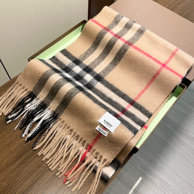 BURBERRY 25S SCARF 180 CM IN CASHMERE 938250