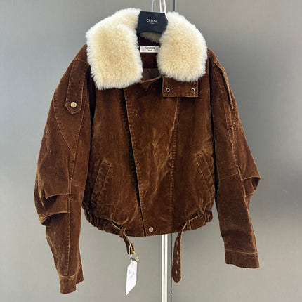 CELINE 25S VELVET DENIM JACKET 0099