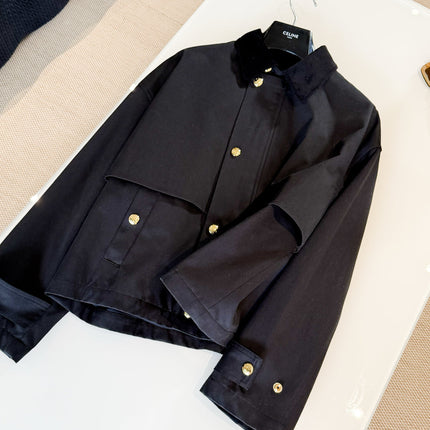 CELINE 25S SHORT-SLEEVE WINDBREAKER 0077