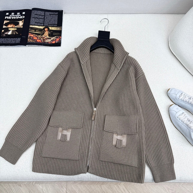 HERMES 25S KNITTED CARDIGAN 068