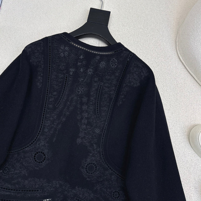 HERMES 25S SHORT CASHMERE COAT 193