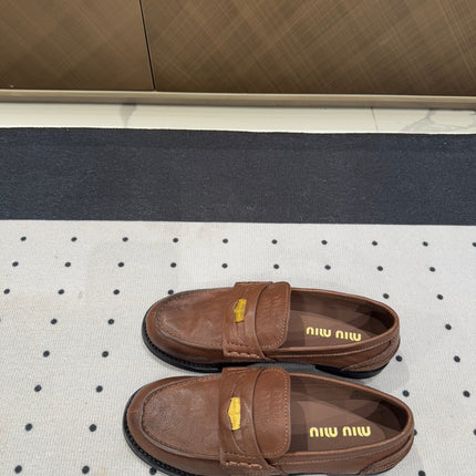 PENNY LOAFERS WITH GOLD COIN IN ALOEWOOD CALFSKIN
