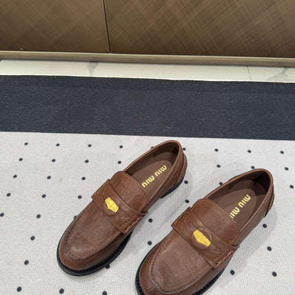 PENNY LOAFERS WITH GOLD COIN IN ALOEWOOD CALFSKIN
