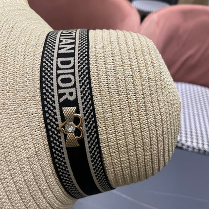 BUCKET HAT IN BEIGE RAFFIA 653607