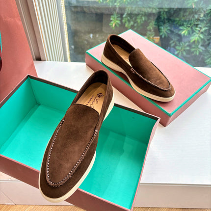 LP LOAFERS 25S IN BROWN CASHMERE