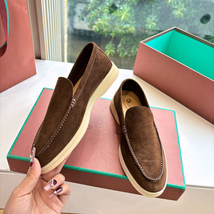 LP LOAFERS 25S IN BROWN CASHMERE