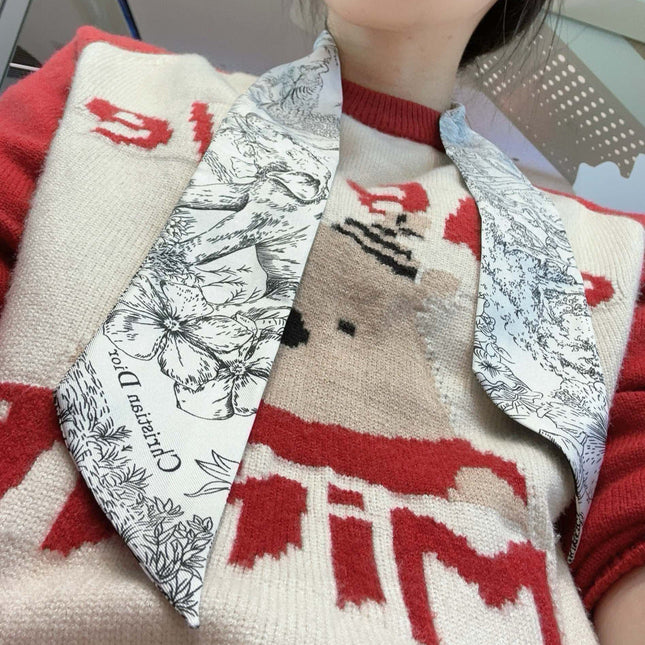 DIOR TWILLY 100 CM IN SILK 714372