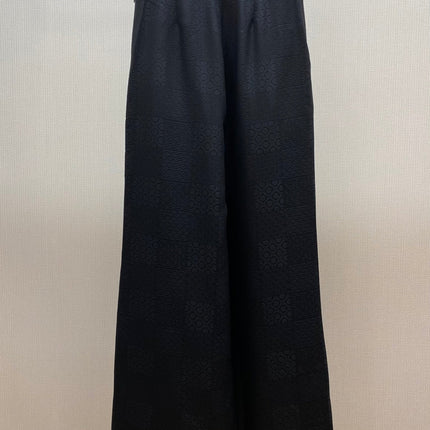 CHANEL 25S STRAIGHT WIDE-LEG PANTS STYLE 155