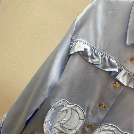 CHANEL 25S LONG-SLEEVE JACKET STYLE 214