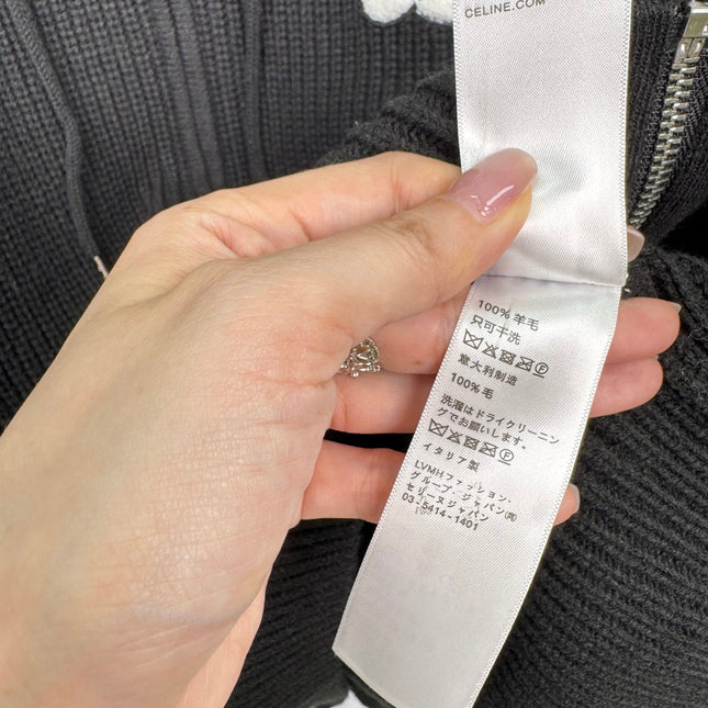 CELINE 25S ZIP-UP HOODIE 0056