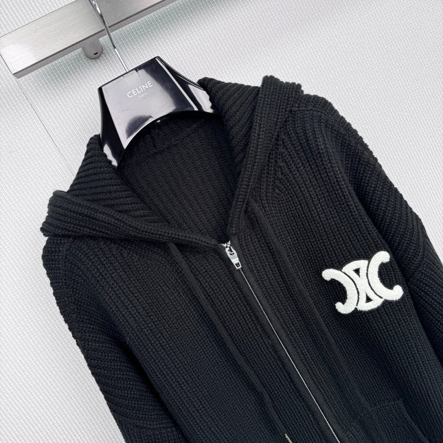 CELINE 25S ZIP-UP HOODIE 0056