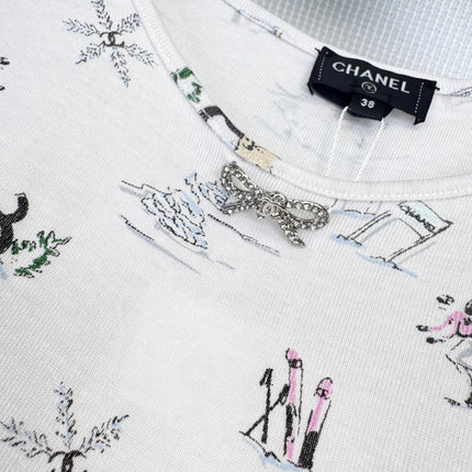 CHANEL 25S LIGHTWEIGHT ROUND-NECK KNIT SWEATER 379