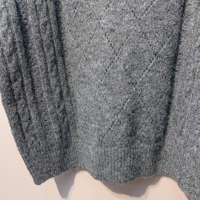 HERMES 25S CREW NECK KNIT SWEATER WITH BOW 221