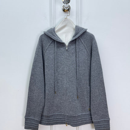 LP HOODED KNIT CARDIGAN STYLE 116