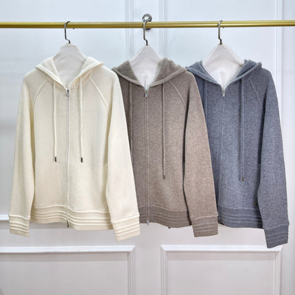 LP HOODED KNIT CARDIGAN STYLE 116