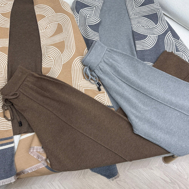 HERMES 25S THREE-PIECE KNIT SET 222