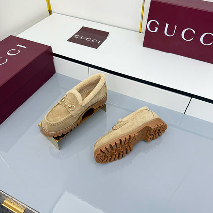 HORSEBIT LOAFERS IN TORTILLA BROWN SUEDE