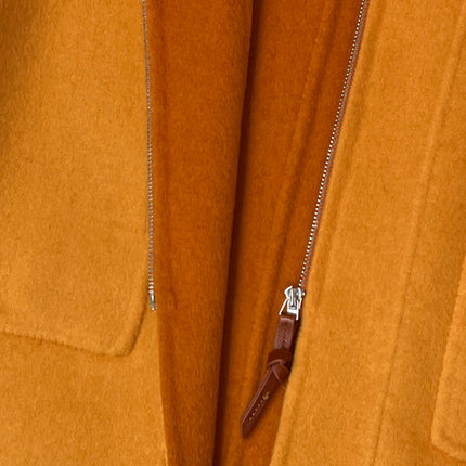 HERMES 25S REVERSIBLE LONG CASHMERE COAT 244