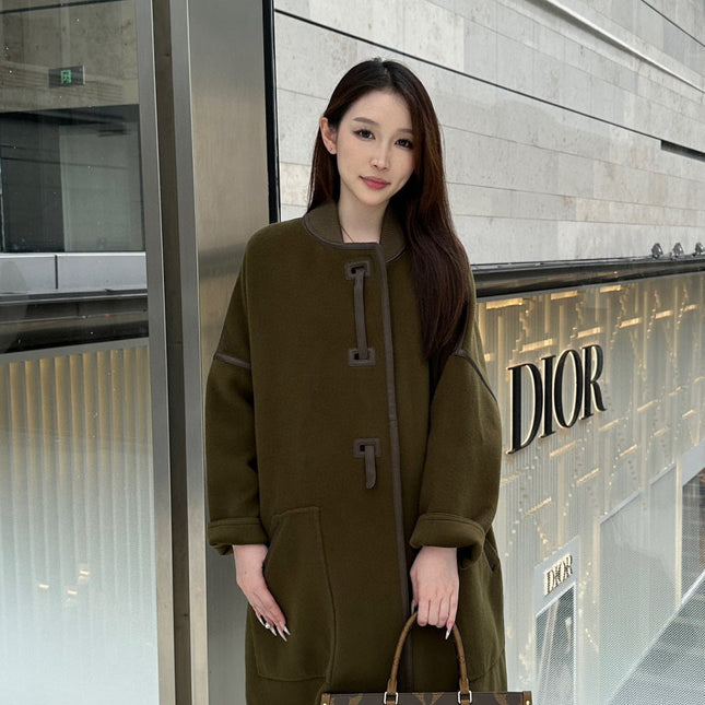 HERMES 25S REVERSIBLE LONG COAT 239