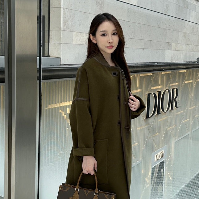 HERMES 25S REVERSIBLE LONG COAT 239