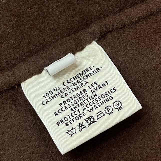 HERMES 25S REVERSIBLE LONG CASHMERE COAT 237