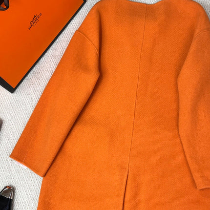 HERMES 25S CASHMERE COAT 198